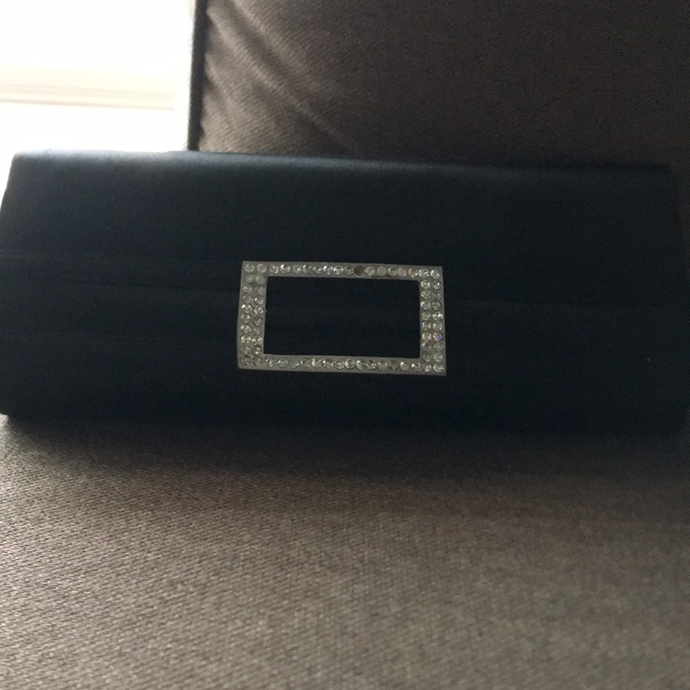 Small black clutch